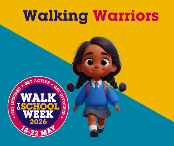 Walk to school week secondary advert