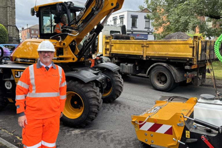 Peter Mason pothole pro newsroom