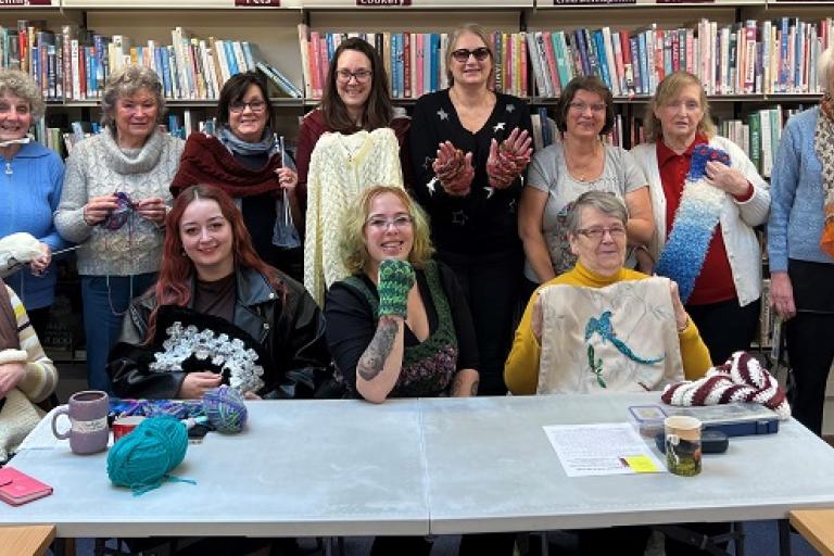 Rugeley Library Crochet Club NEWSROOM