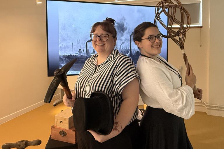 Sarah English and Elizabeth Short