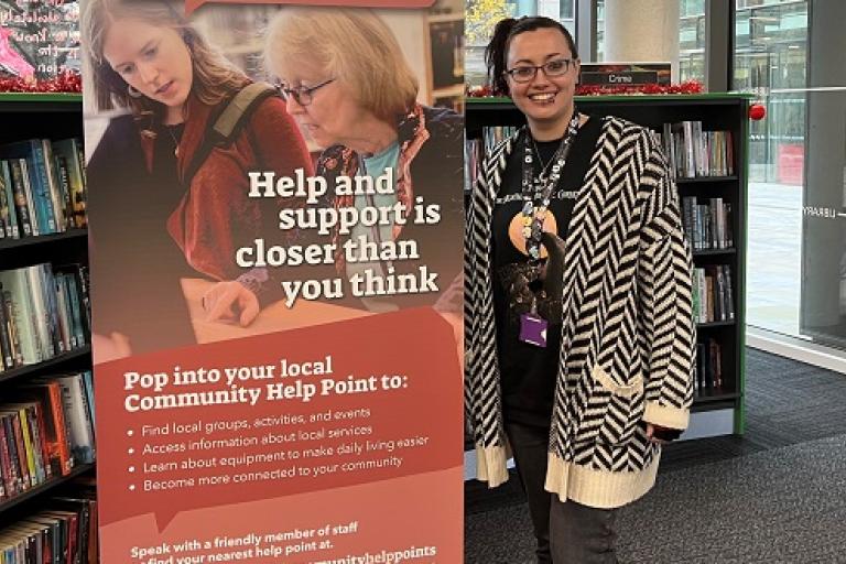Stafford Library CHP newsroom