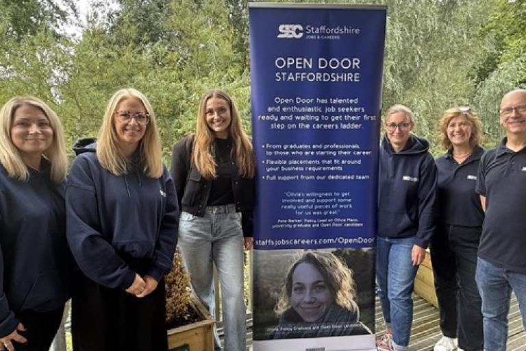 Staffordshire Open Door team Sep 25