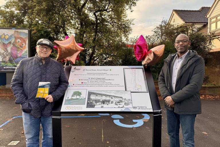Andrew Mynors and Gary Samuels Festival Court Flood Prevention