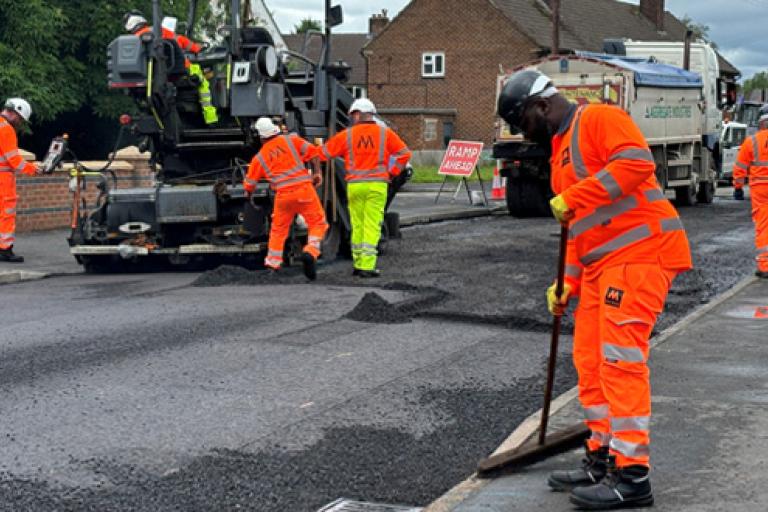Highways works Priory Road