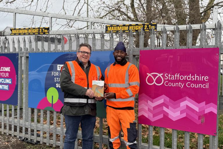 Lamar and Cllr Andrew Mynors