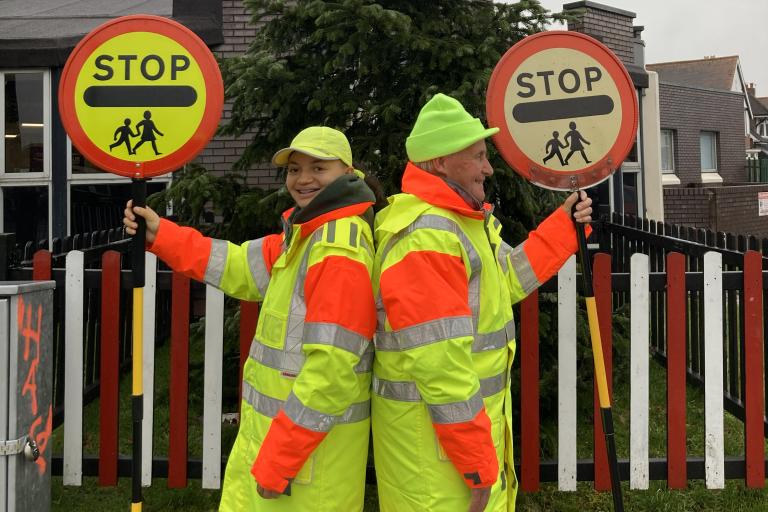 School Crossing Patrols David Taylor and Shakiya Wheeler (2)