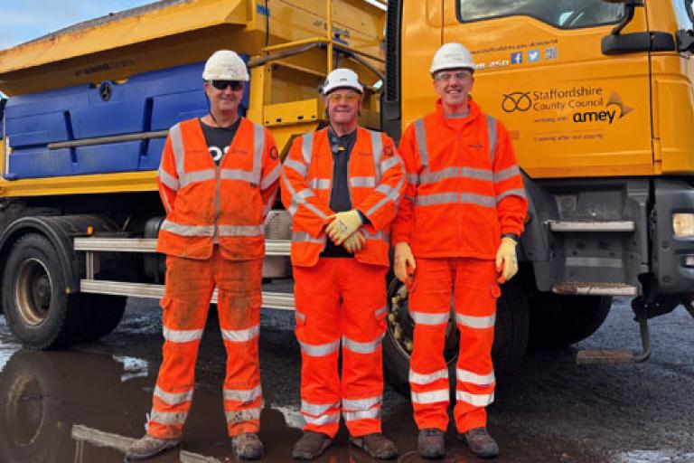 Sean Andy and Roger gritter newsroom