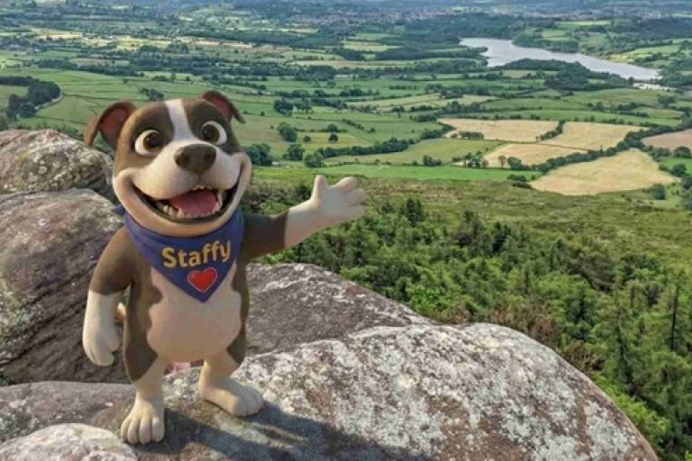 Staffy Mascot Moorlands