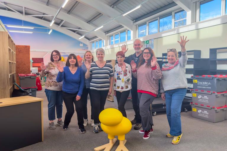 Wombourne library staff