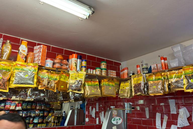 Illegal skin-lightening products in butchers