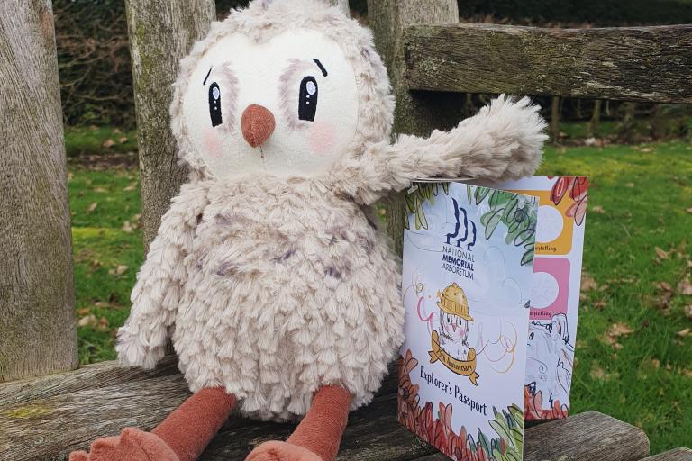 Arbie the Owl at the NMA