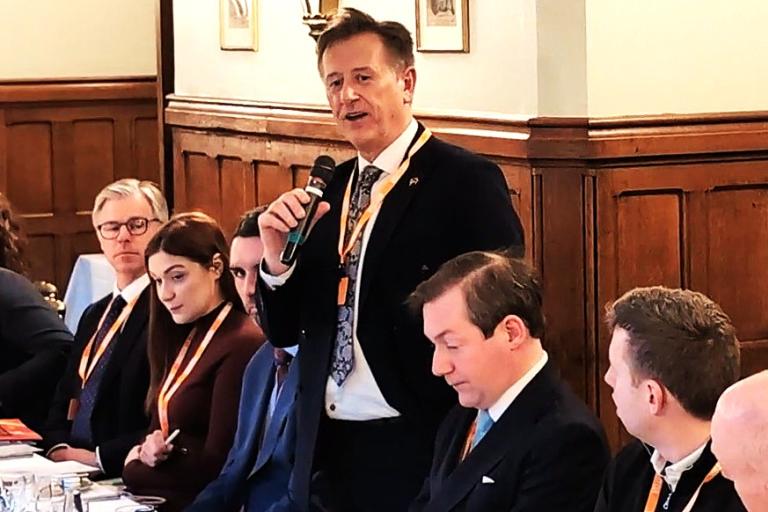 Martin Murray at House of Commons UKREiiF event