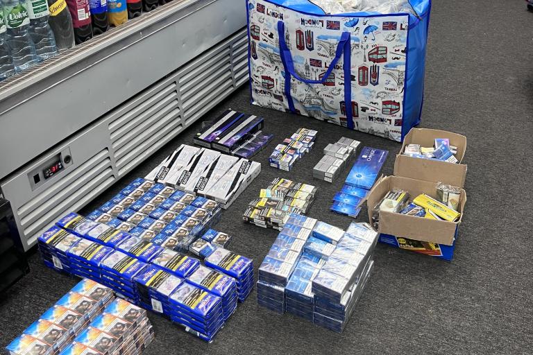 Seized tobacco Newcastle