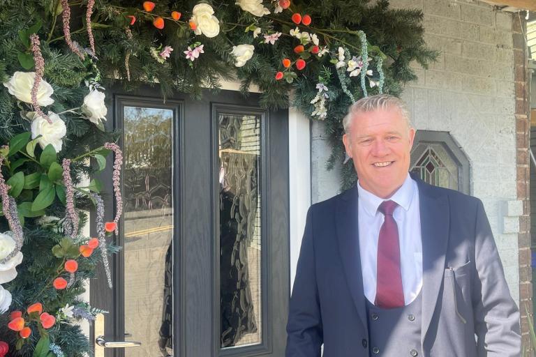 Anthony Screen by front door