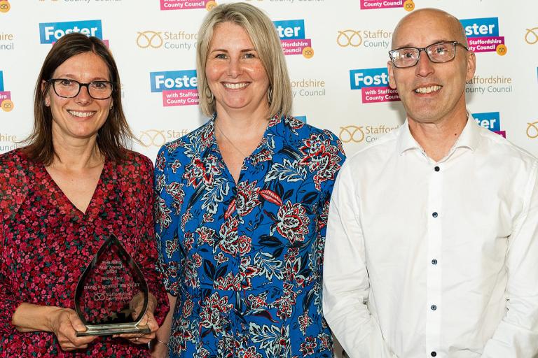 Rising Star Award winners Dawn and Robert Brinkley