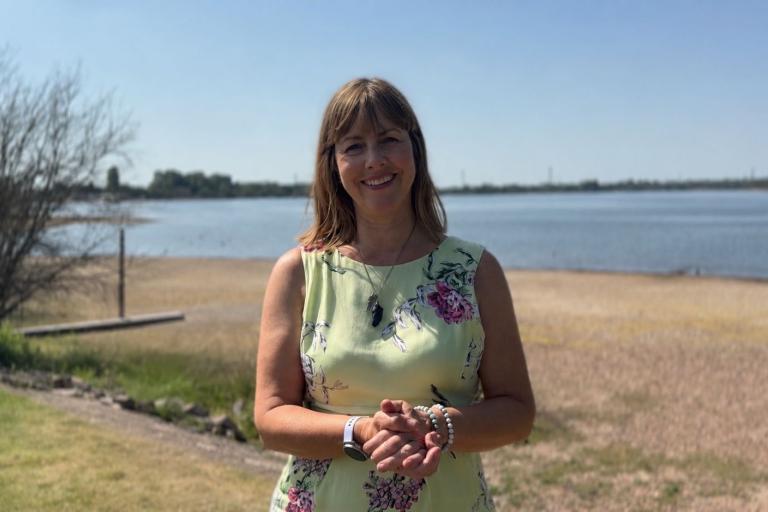 Hayley Coles at Chasewater