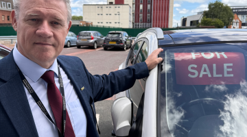 Anthony Screen with car June 2025