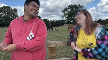 (L-R) Learners Melchizedek Canlas and Lizzie Melson 2