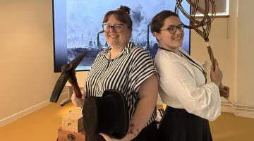 Sarah English and Elizabeth Short