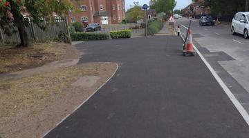 Shobnall cycleway progress NEWSROOM