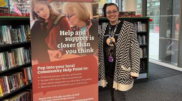 Stafford Library CHP newsroom