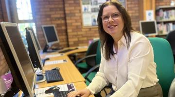 Victoria Wilson Computer newsroom