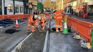 Borough Road Progress