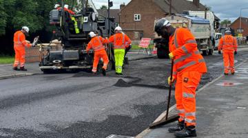 Highways works Priory Road