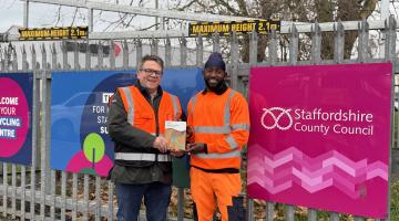 Lamar and Cllr Andrew Mynors