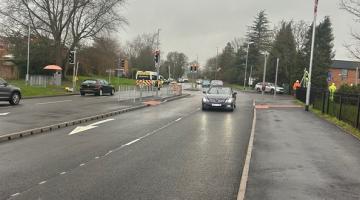 Lichfield Eastern Avenue lights junction
