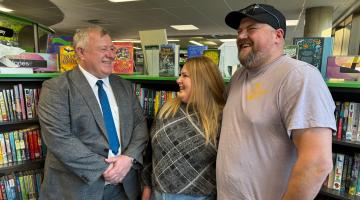 Nick Lakin with Foster Carers Ben and Amy_cropped