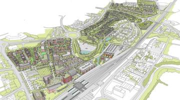 Stafford Station Gateway map image