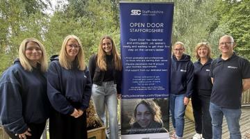 Staffordshire Open Door team Sep 25