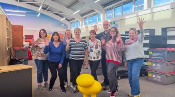 Wombourne library staff