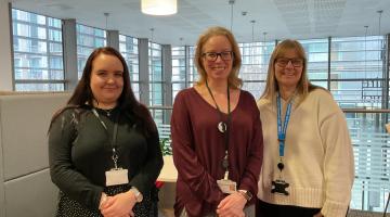 A picture of Melissa, Loren and Mandy