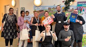 Stafford Family Hub staff and volunteers