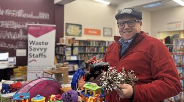 Andrew Mynors at Rescue Me event