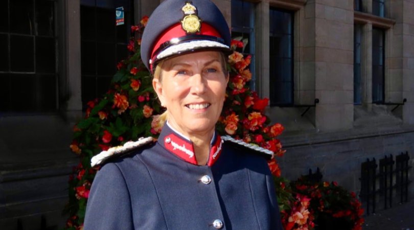 Lord Lieutenant Liz Barnes