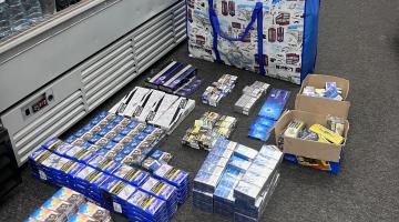 Seized tobacco Newcastle