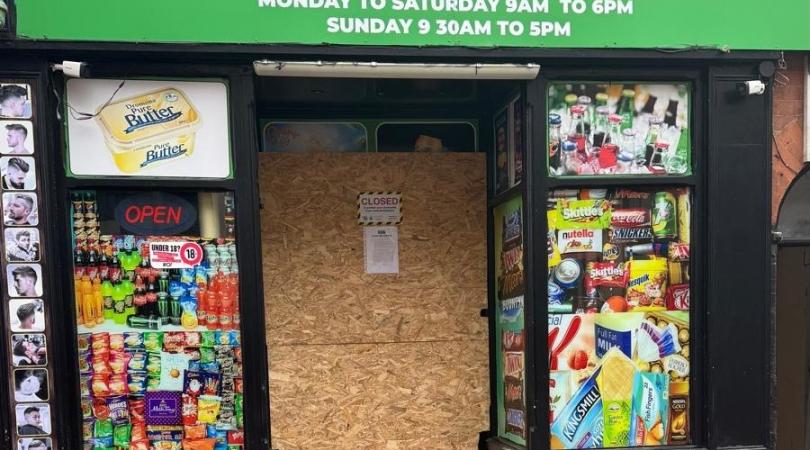 Front of Market Convenience Store