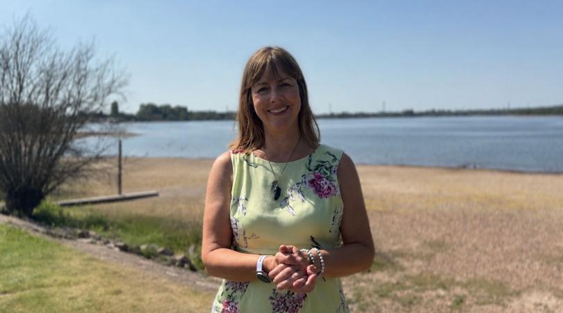 Hayley Coles at Chasewater