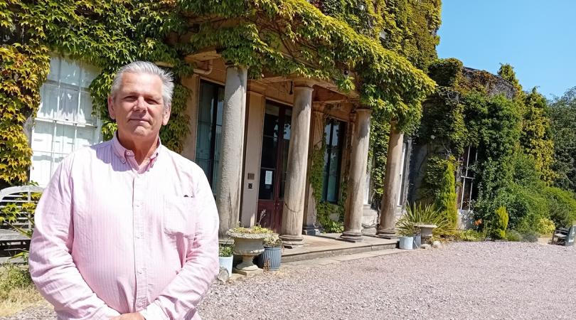 Patrick Allen at Bishton Hall
