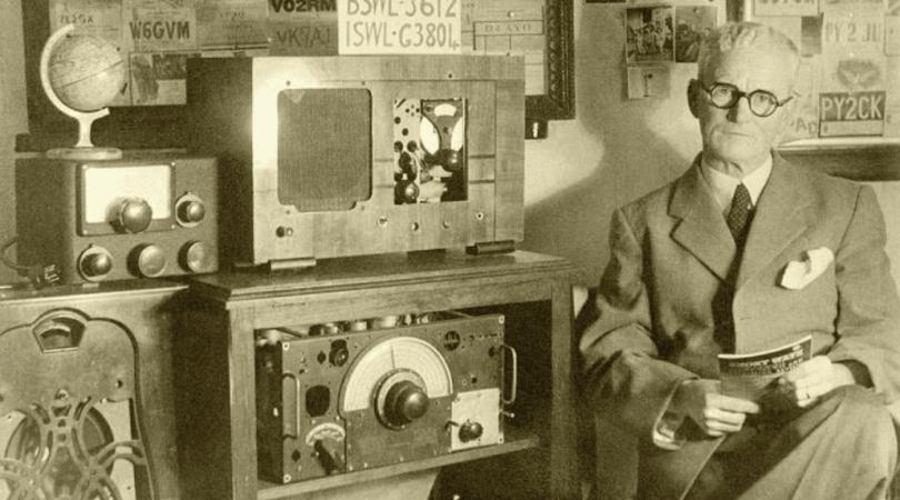 William Buttler, amateur radio operator, at his home in Burslem (credit: Catherine Dixon)
